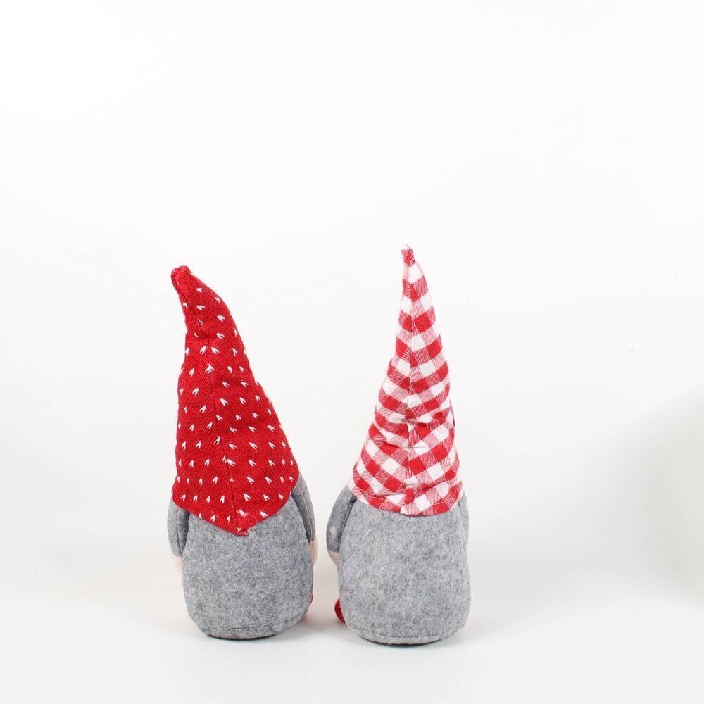 Cute Gnome Couple Plush Set – Red Pink Nordic Decor – Brand New - Picture 2 of 3